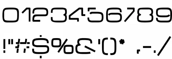 VDub-Regular Font OTHER CHARS