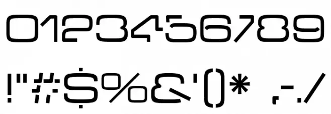 VDub-Regular Font OTHER CHARS