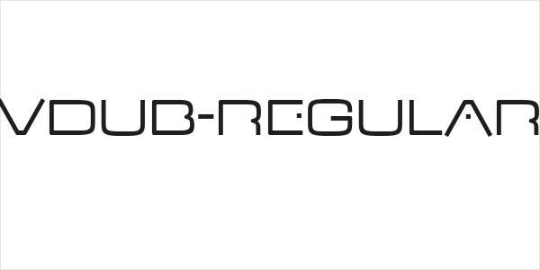 VDub-Regular Logo
