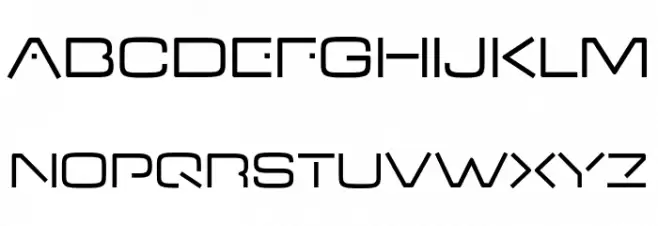 VDub-Regular फ़ॉन्ट लोअरकेस