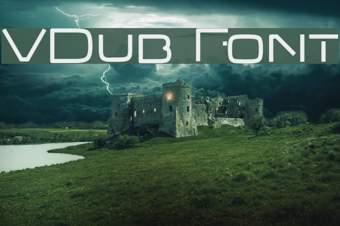 VDub Font examples