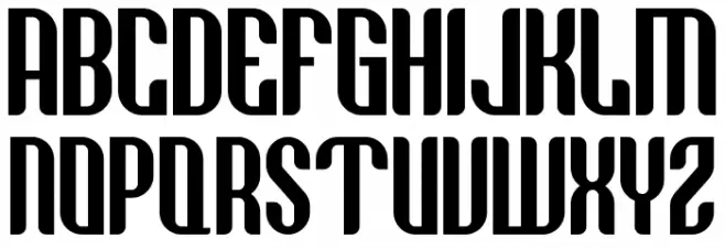 VE vastagurly Display Schriftart Groß
