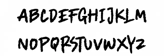 VECTORING Polices MAJUSCULES