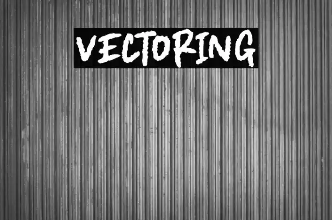 VECTORING Font examples