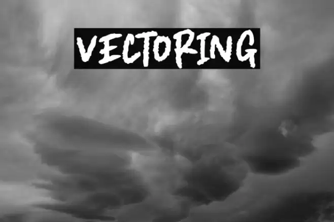 VECTORING Font examples