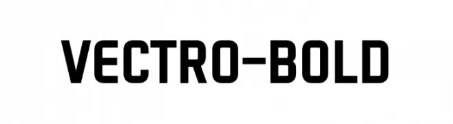 VECTRO-Bold  Скачать бесплатные шрифты