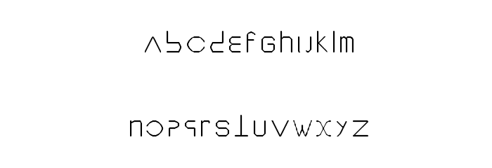 VEGESIGNES Regular Font LOWERCASE
