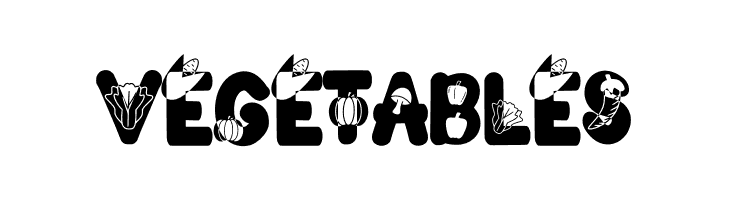 VEGETABLES  لخطوط تنزيل