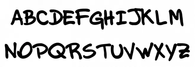 VEGgY PERSONAL USE Semi-expanded Medium Schriftart Groß