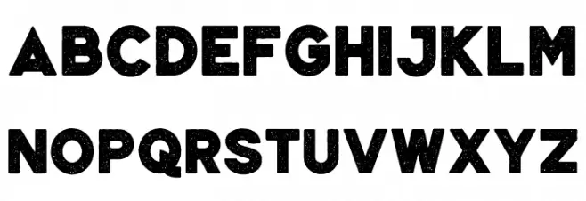 VELTIC Schriftart Groß