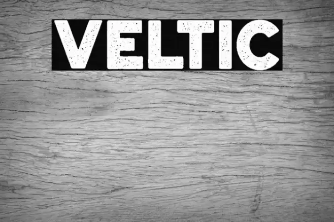 VELTIC Font examples