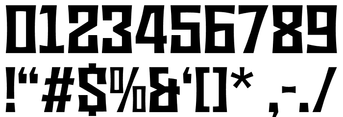 VEMBAZAX RM REGULAR Font OTHER CHARS