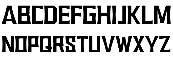 VEMBAZAX RM REGULAR Font LOWERCASE