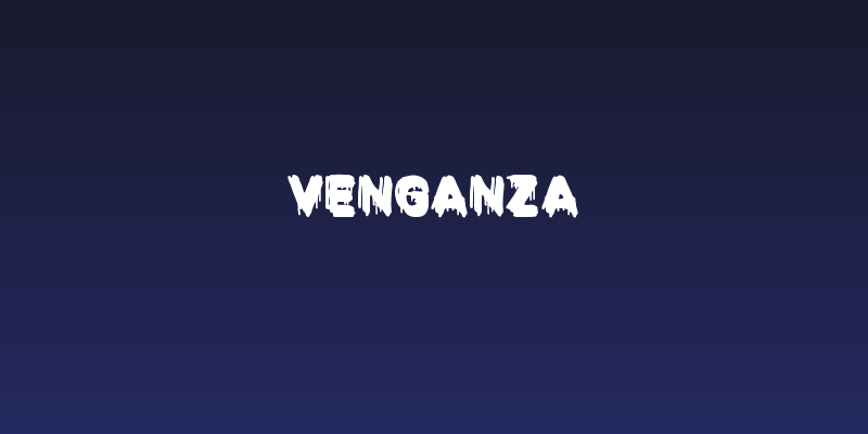 VENGANZA Social Header