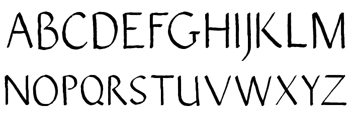 VERSALIS INK Font OTHER CHARS