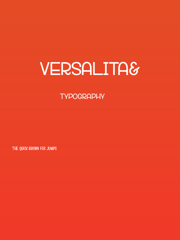 VeRsaLiTa& Poster