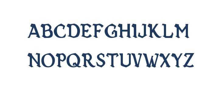 Vecna Bold Lowercase