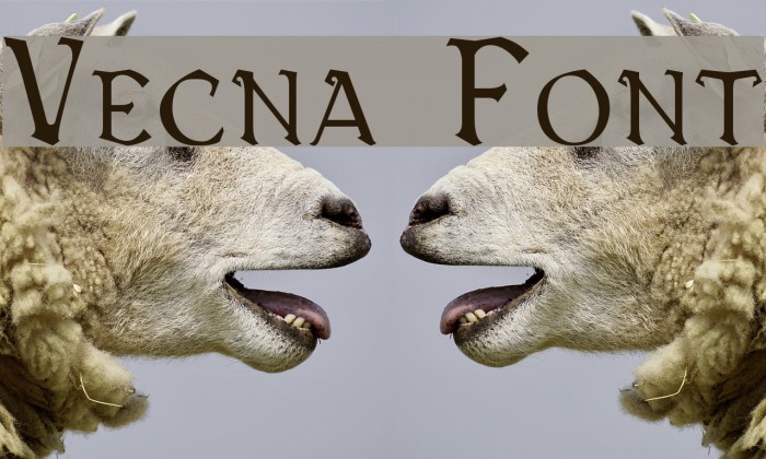 Vecna Font examples