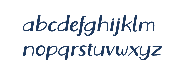 Vecoly-Italic Lowercase