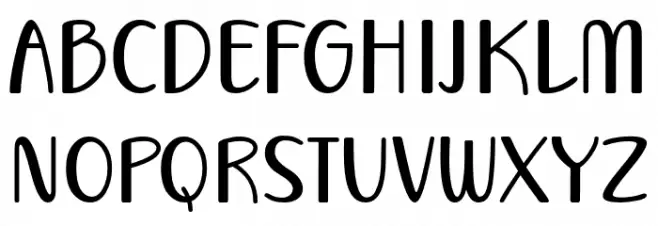 Vecoly Font Litere mari