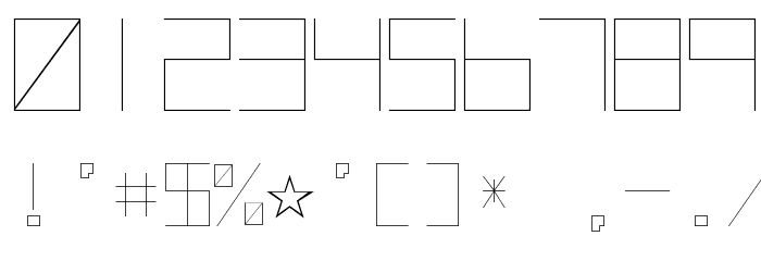 Vector Battle Polices AUTRES CHARS