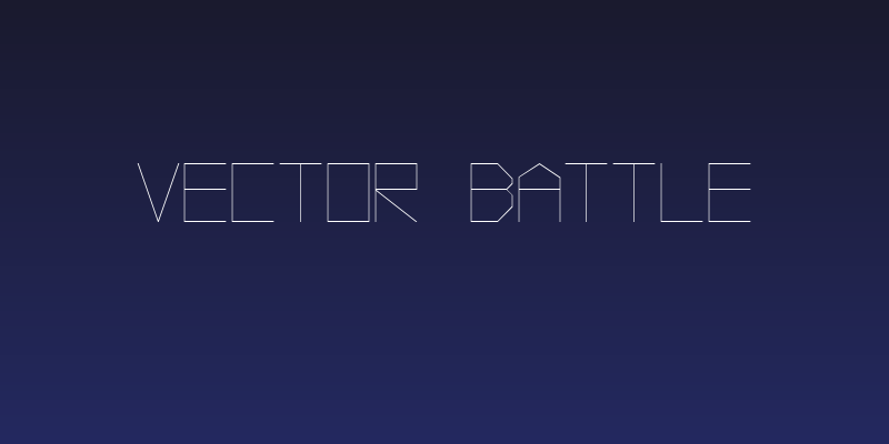 Vector Battle Social Header