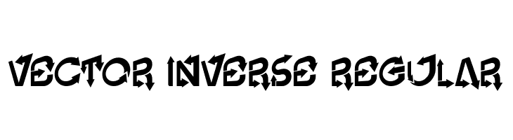 Vector Inverse Regular  Fuentes Gratis Descargar