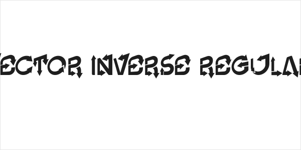 Vector Inverse Regular Logo