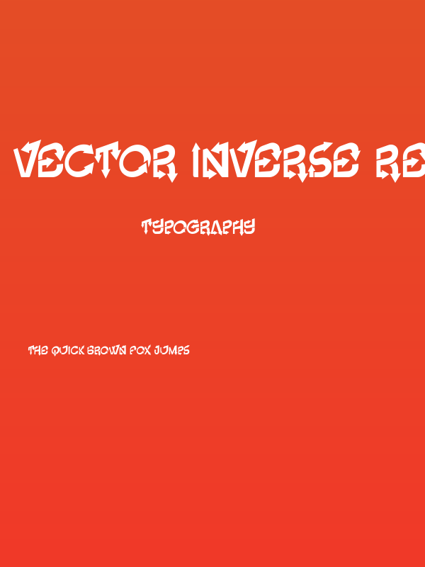 Vector Inverse Regular Poster