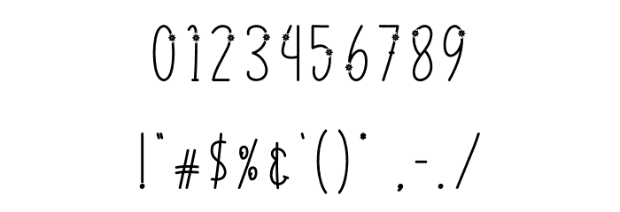 Vector Line フォント その他の文字