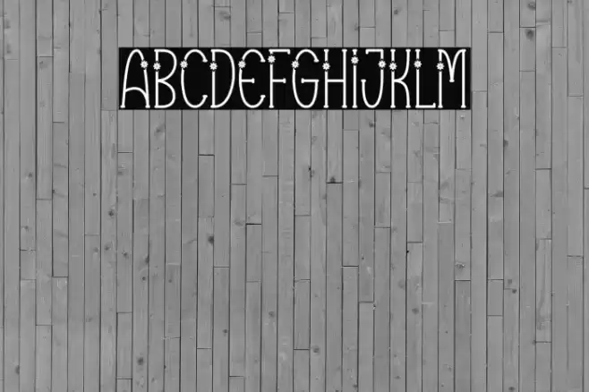 Vector Line フォント examples