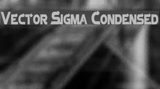 Vector Sigma Condensed Polices examples