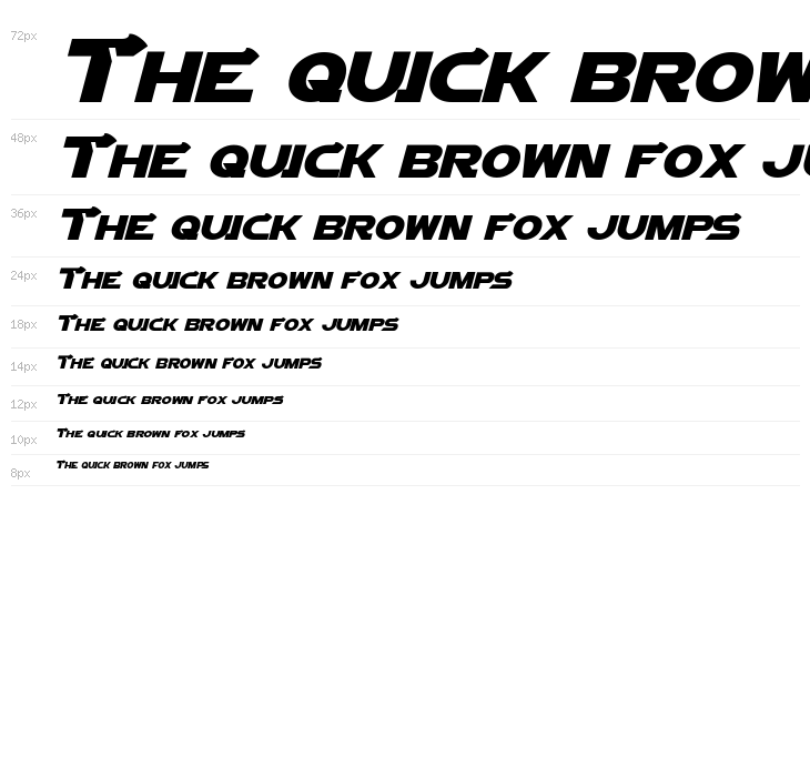 Vector Sigma Italic Waterfall