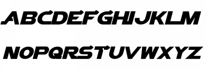 Vector Sigma Italic 字体 小写