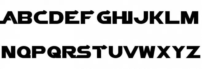 Vector Sigma Normal Шрифта ВЕРХНИЙ