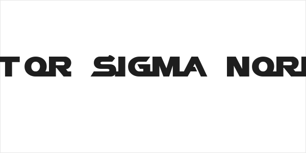 Vector Sigma Normal Logo