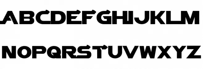 Vector Sigma Font LOWERCASE