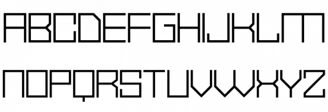 Vector Waves Шрифта ВЕРХНИЙ