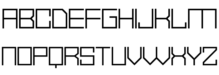 Vector Waves Font LOWERCASE