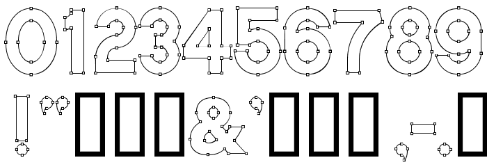 Vector Font OTHER CHARS