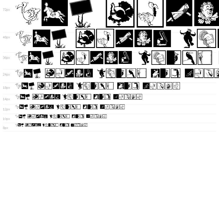 VectorAnimalsOrPeople Waterfall