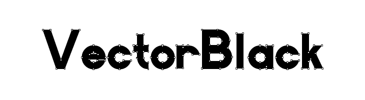 VectorBlack Font