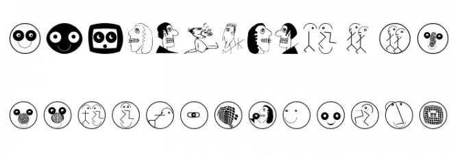 VectorImprovisations Caratteri MINUSCOLO