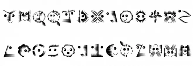 VectorPaintigs Fonte MAIÚSCULAS