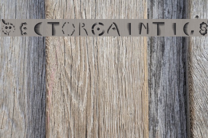 VectorPaintigs Font examples