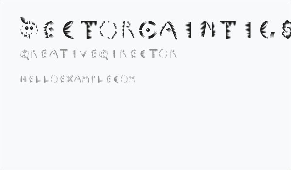VectorPaintigs Business Card