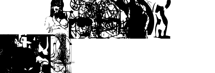 VectorPaintings Font LOWERCASE