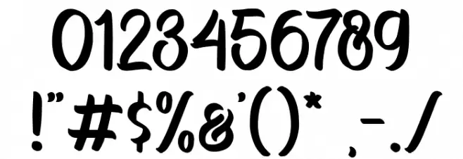 VectorType Font OTHER CHARS