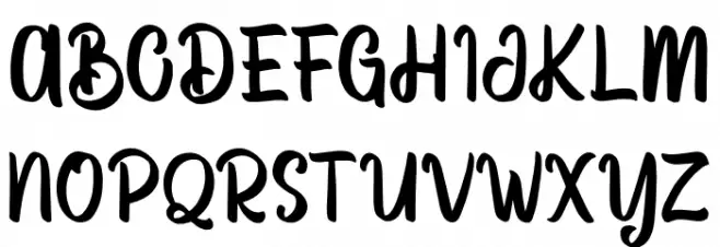 VectorType Schriftart Groß