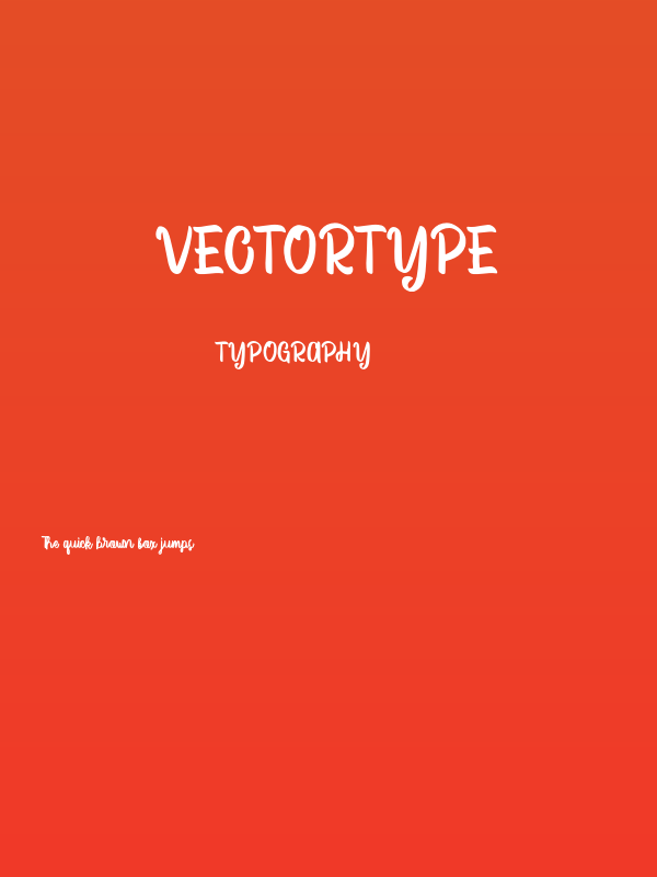VectorType Poster